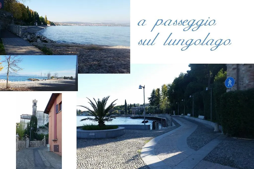Ferienwohnung Luminoso Trilocale Con Piscina E Giardino Privato Desenzano del Garda Apartment